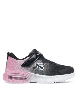 Skechers Sneakersy Microspec Max Advance - Glitz Gala 303859L / BKRG Czarny