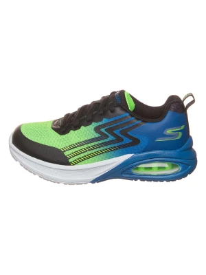 Skechers Sneakersy "Microspec Max Advance - Vadieno" w kolorze niebiesko-zielonym rozmiar: 27,5