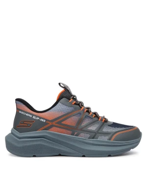 Skechers Sneakersy Microspec Velocity - Grid-Shift 404220L / CCOR Szary