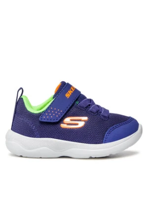 Skechers Sneakersy Mini Wanderer 407300N/NVLM Granatowy