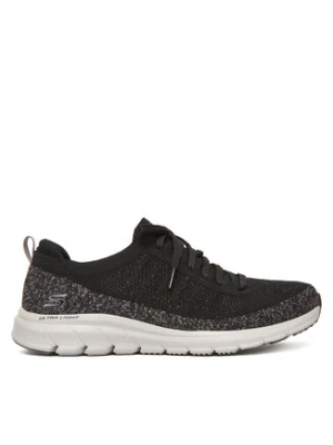 Skechers Sneakersy Pure Flex-Pulse 104651/BKGY Czarny