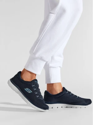Skechers Sneakersy Quick Lapse 12985/NVLB Granatowy
