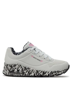 Skechers Sneakersy Skechers Uno-Loving Love Biały