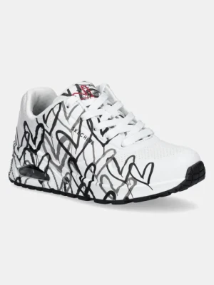 Skechers sneakersy SKECHERS X JGOLDCROWN damskie kolor biały 155507