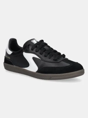 Skechers sneakersy skórzane HOTSHOT damskie kolor czarny 185232