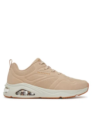 Skechers Sneakersy Tres-Air Uno-Casairal 183090/NAT Beżowy