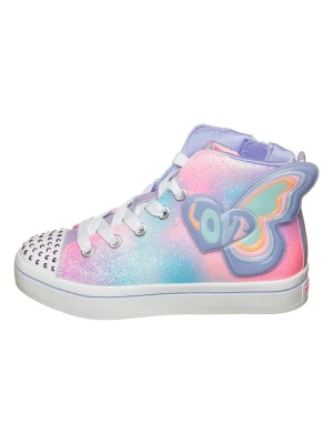 Skechers Sneakersy "Twi-Lites 2.0" w kolorze jasnoróżowo-fioletowym rozmiar: 32