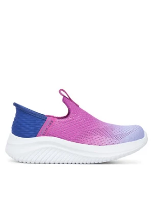 Skechers Sneakersy Ultra Flex 3.0-Color Boost 303828L/NVPR Granatowy