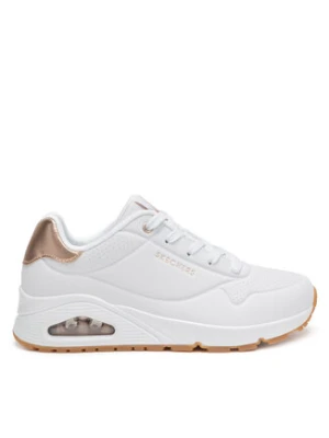 Skechers Sneakersy UNO 177094 WHT Biały