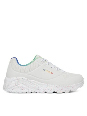 Skechers Sneakersy UNO LITE 310456L WMLT Biały