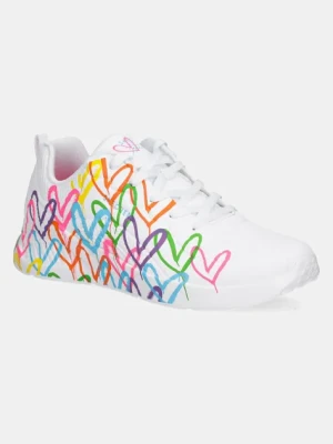 Skechers sneakersy UNO LITE damskie kolor biały 177977