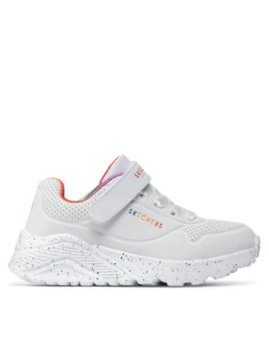 Skechers Sneakersy Uno Lite Rainbow Specks 310457L/WMLT Biały