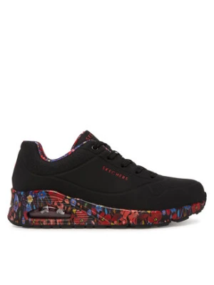 Skechers Sneakersy Uno-Majestic Garden 155583/BKMT Czarny