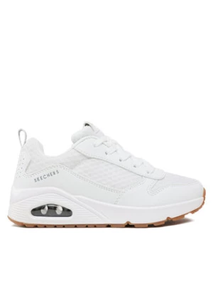 Skechers Sneakersy Uno Powex 403667L/WHT Biały