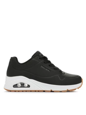 Skechers Sneakersy Uno Stand On Air 73690/BLK Czarny