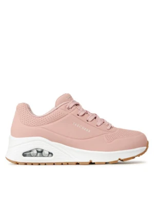 Skechers Sneakersy Uno Stand On Air 73690/BLSH Różowy