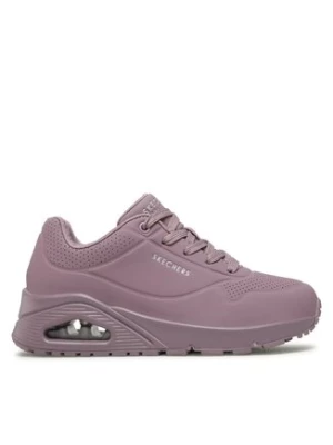 Skechers Sneakersy Uno Stand On Air 73690/DKMV Fioletowy