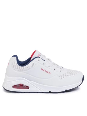 Skechers Sneakersy Uno Stand On Air 73690/WNVR Biały