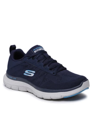 Skechers Sneakersy Valkin 232243/NVY Granatowy