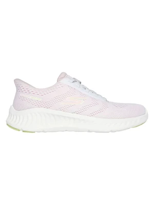Skechers Sneakersy "Go Walk Now - Khloe" w kolorze biało-jasnoróżowym rozmiar: 39