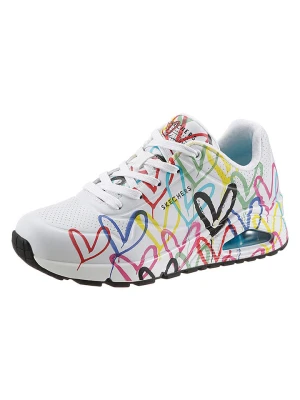 Skechers Sneakersy w kolorze białym ze wzorem rozmiar: 38