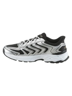 Skechers Sneakersy w kolorze srebrno-czarnym rozmiar: 40