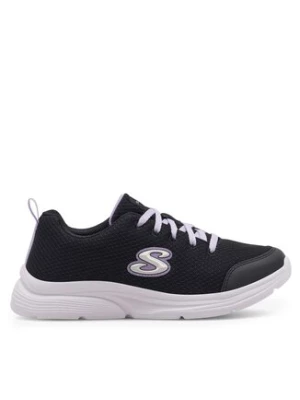Skechers Sneakersy WAVY LITES 303523L BLK Czarny