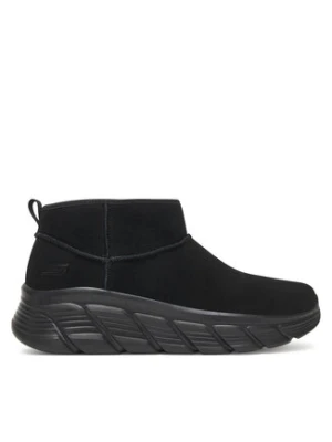 Skechers Śniegowce Bobs B Flex Hi 117390/BBK Czarny