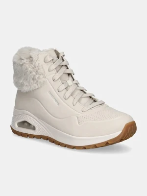 Skechers śniegowce kolor beżowy