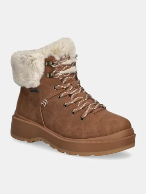 Skechers śniegowce PARK CITY kolor brązowy 168087