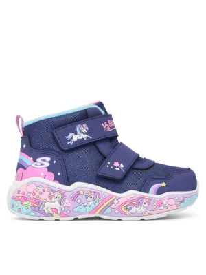 Skechers Śniegowce Play Scene 303163N / NVMT Granatowy
