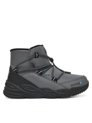 Skechers Śniegowce Turbo Tread 406385L CCBK Szary