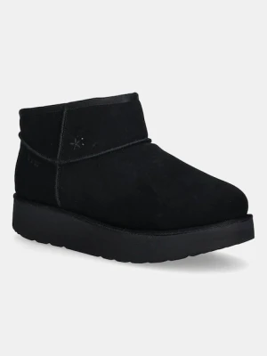 Skechers śniegowce zamszowe KEEP COZY