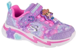 Skechers Snuggle Sneaks - Skech Squad 302214L-LVMT, Dla dziewczynki, Różowe, buty sneakers, syntetyk, rozmiar: 27