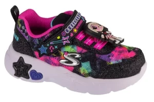 Skechers Snuggle Sneaks - Skech Squad 302214N-BKMT, Dla dziewczynki, Czarne, buty sneakers, syntetyk, rozmiar: 25