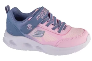 Skechers Sola Glow - Ombre Deluxe 303714L-GYLP, Dla dziewczynki, Różowe, buty sneakers, tkanina, rozmiar: 27