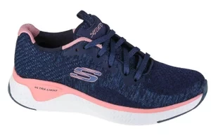 Skechers Solare Fuse Brisk Escape 13328-NVPK, Damskie, Granatowe, buty sneakers, tkanina, rozmiar: 35,5