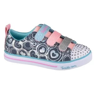 Skechers Sparkle Lite Heartsland 314753L-DMLT, Dla dziewczynki, Granatowe, buty sneakers, syntetyk, rozmiar: 35