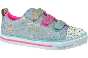 Skechers Sparkle Lite-Stars The Limit 314036L-LBMT, Dla dziewczynki, Niebieskie, trampki, tkanina, rozmiar: 28,5