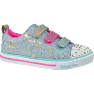 Skechers Sparkle Lite-Stars The Limit 314036L-LBMT, Dla dziewczynki, Niebieskie, trampki, tkanina, rozmiar: 28,5