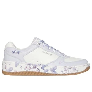 Skechers Sport Court 2.0 - Floral Frenzy - Bialy/Lawendowy