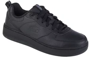 Skechers Sport Court 92 - Illustrious 149763-BBK, Damskie, Czarne, buty sneakers, skóra licowa, rozmiar: 36