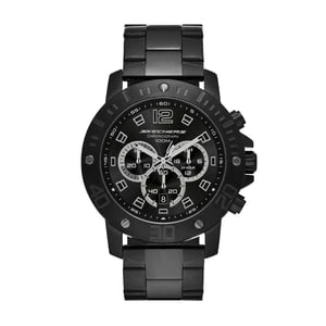 Skechers Stainless Skoszulkal Chronograph zegarek - Czarny Watch