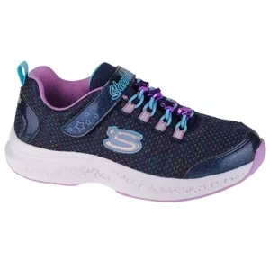 Skechers Star Speeder-Jewel Kicks 302019L-NVMT, Dla dziewczynki, Granatowe, buty sneakers, przewiewna siateczka, rozmiar: 35