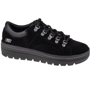Skechers Street Cleats 2 Fashion Trail 74107-BBK, Damskie, Czarne, buty sneakers, skóra zamszowa, rozmiar: 37