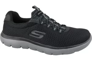 Skechers Summits 52811-BKCC, Męskie, Czarne, buty sneakers, przewiewna siateczka, rozmiar: 41,5