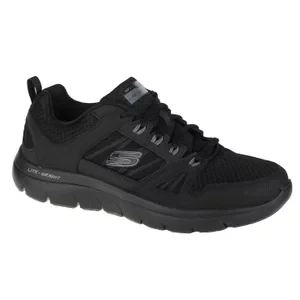 Skechers Summits New World 232069-BBK, Męskie, Czarne, buty sneakers, przewiewna siateczka, rozmiar: 44