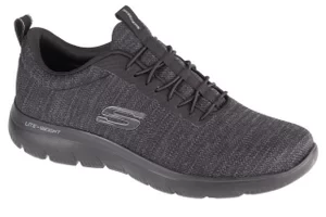 Skechers Summits - Sorenz 232697-BBK, Męskie, Czarne, buty sneakers, tkanina, rozmiar: 40