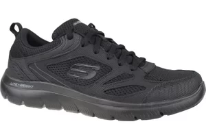 Skechers Summits-South Rim 52812-BBK, Męskie, Czarne, buty treningowe, przewiewna siateczka, rozmiar: 40