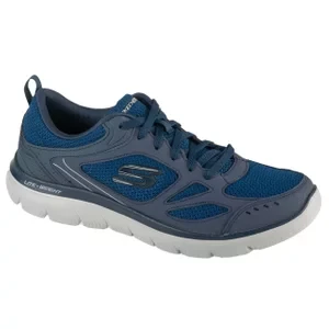 Skechers Summits-South Rim 52812-NVY, Męskie, Granatowe, buty treningowe, przewiewna siateczka, rozmiar: 42,5